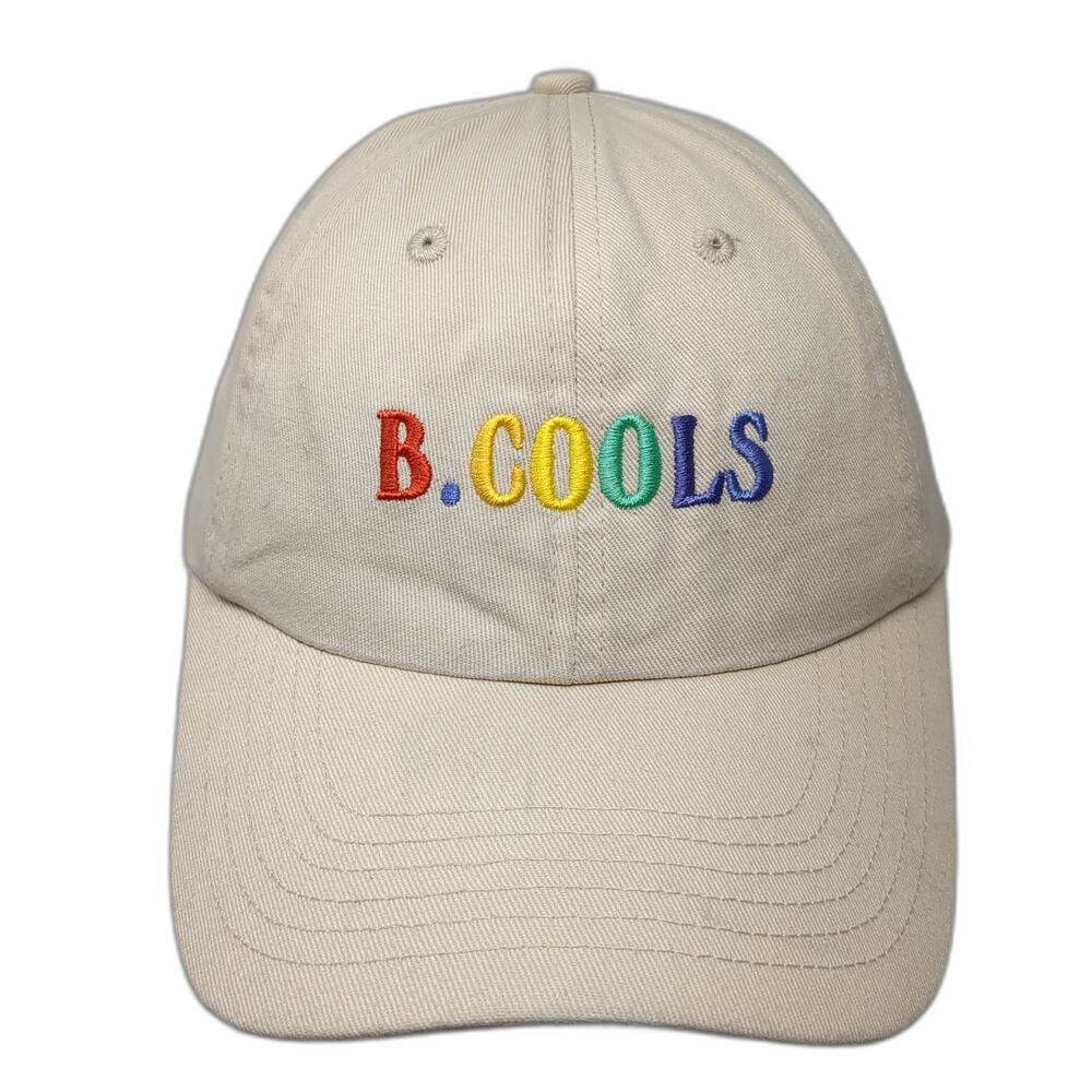 Barney Cools Slideback Baseball Cap Beige One Size Adjustable Embroidered Cotton